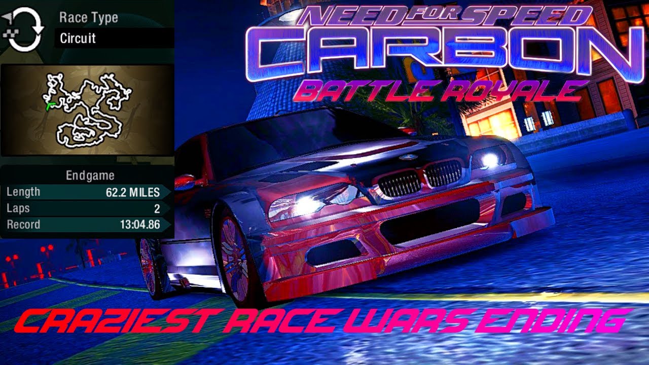 Crazy ENDGAME Race Wars! - NFS Carbon Battle Royale Ending part 2