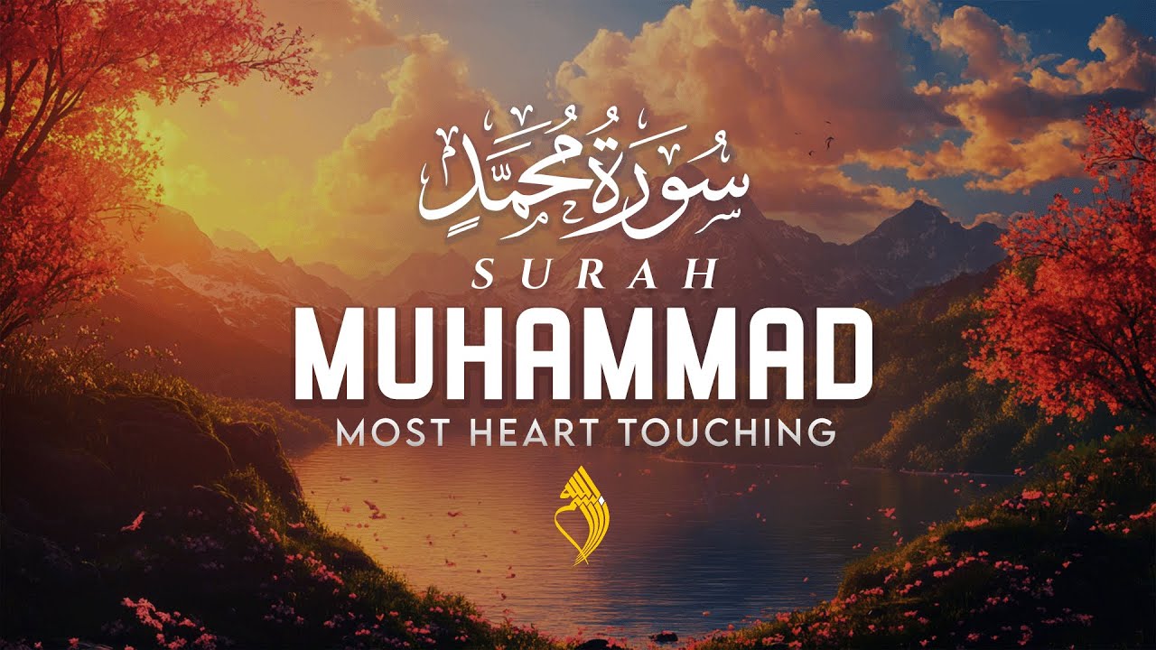 Surah Muhammad سورة محمد | Soothing Lofi Quran for Anxiety Relief & Inner Peace | #peacefulquran