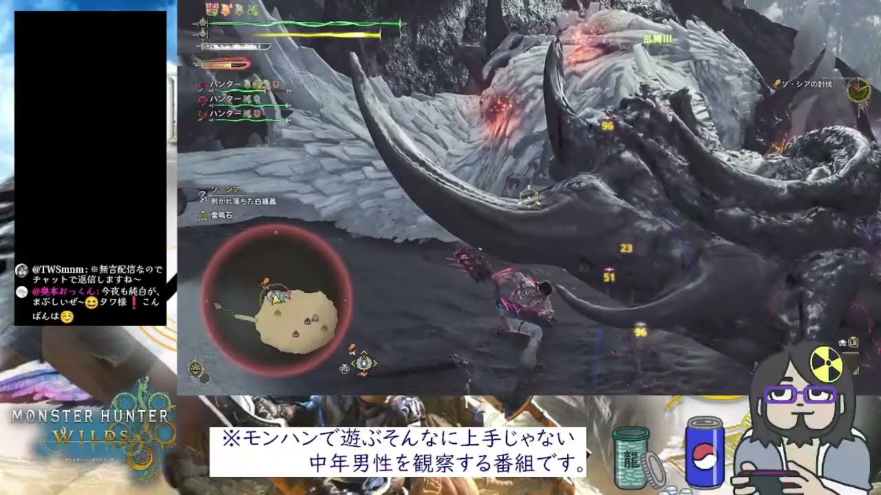 32-1🍖　無言モンハンワイルズ一人でやるズ
