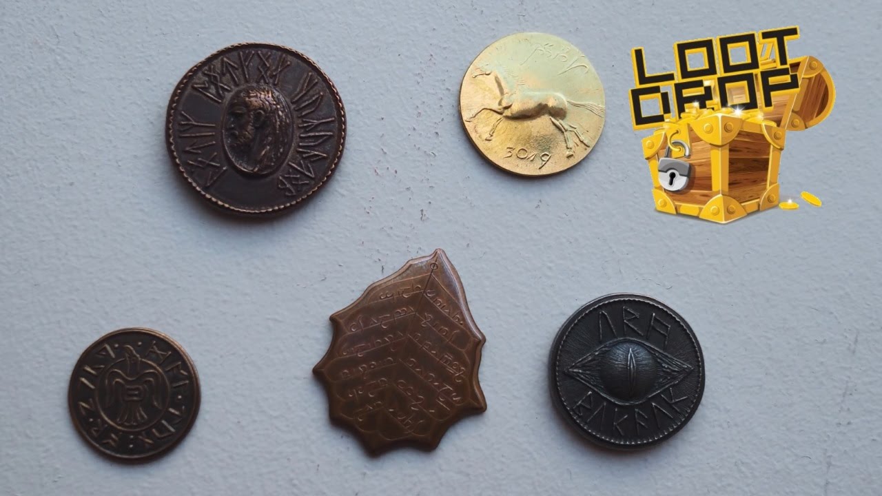 Shire Post Mint's Fantasy Coinage - Loot Drop