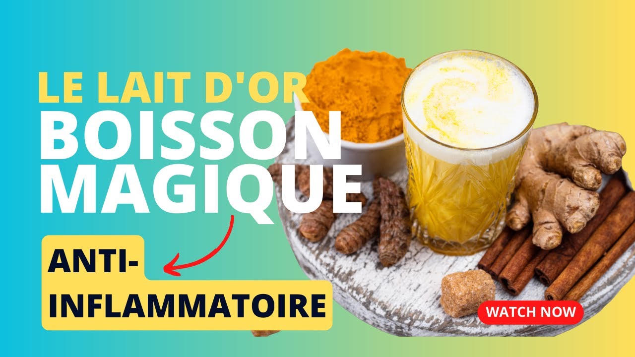 Lait d'or - La recette Ayurv&eacute;dique