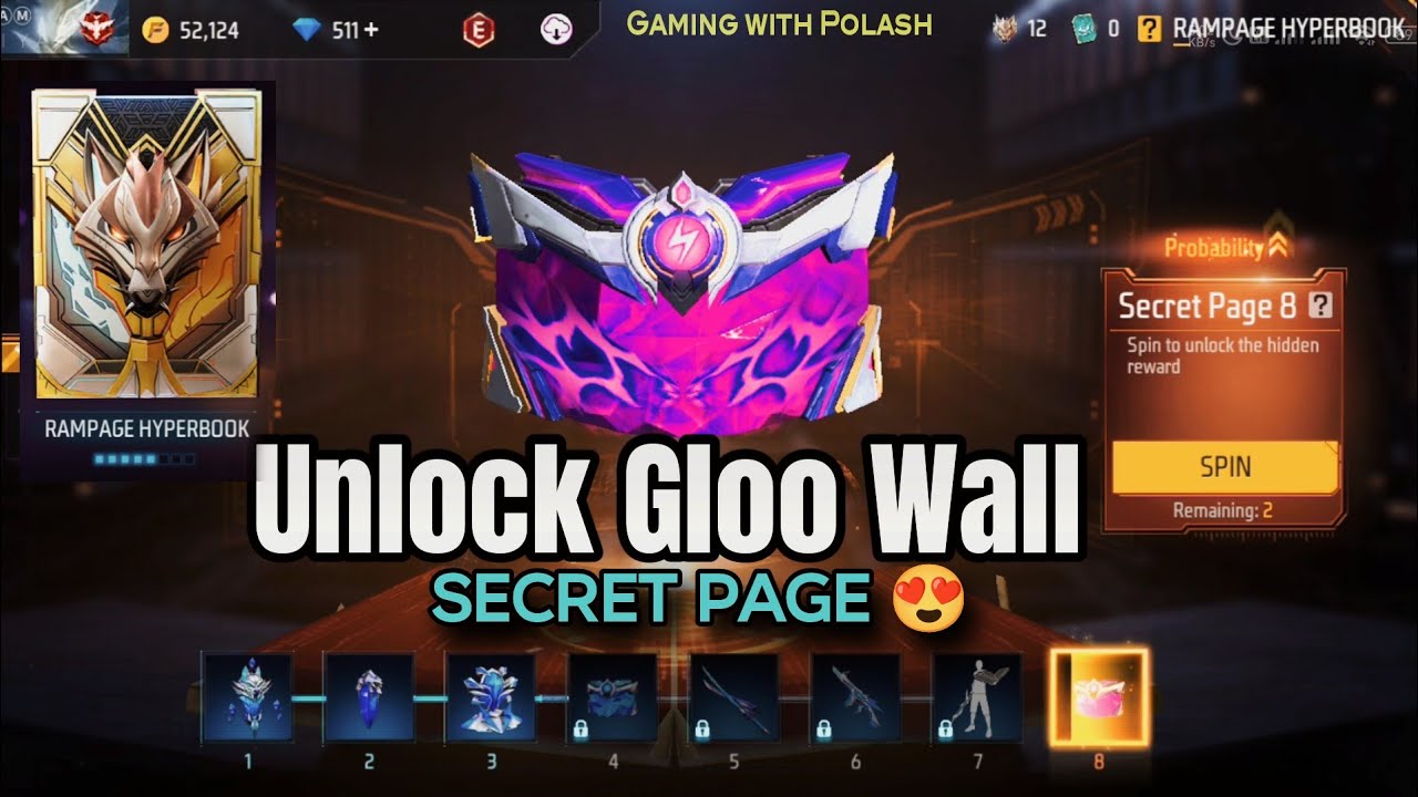 Rampage Hyperbook All Reward Unlock Taken | Buy Rampage Hyperbook Token 1000+ Diamond