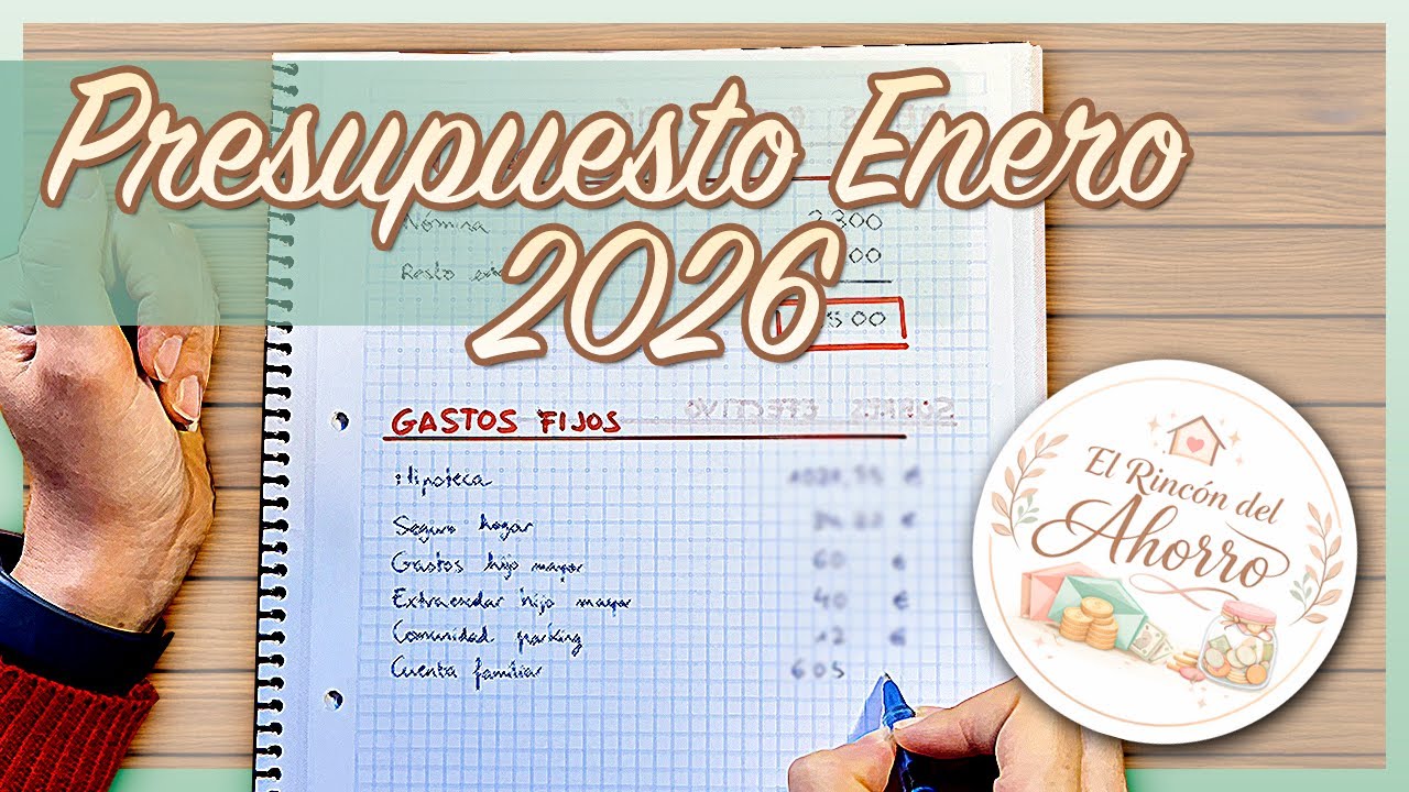 Presupuesto Enero y relleno de sobres