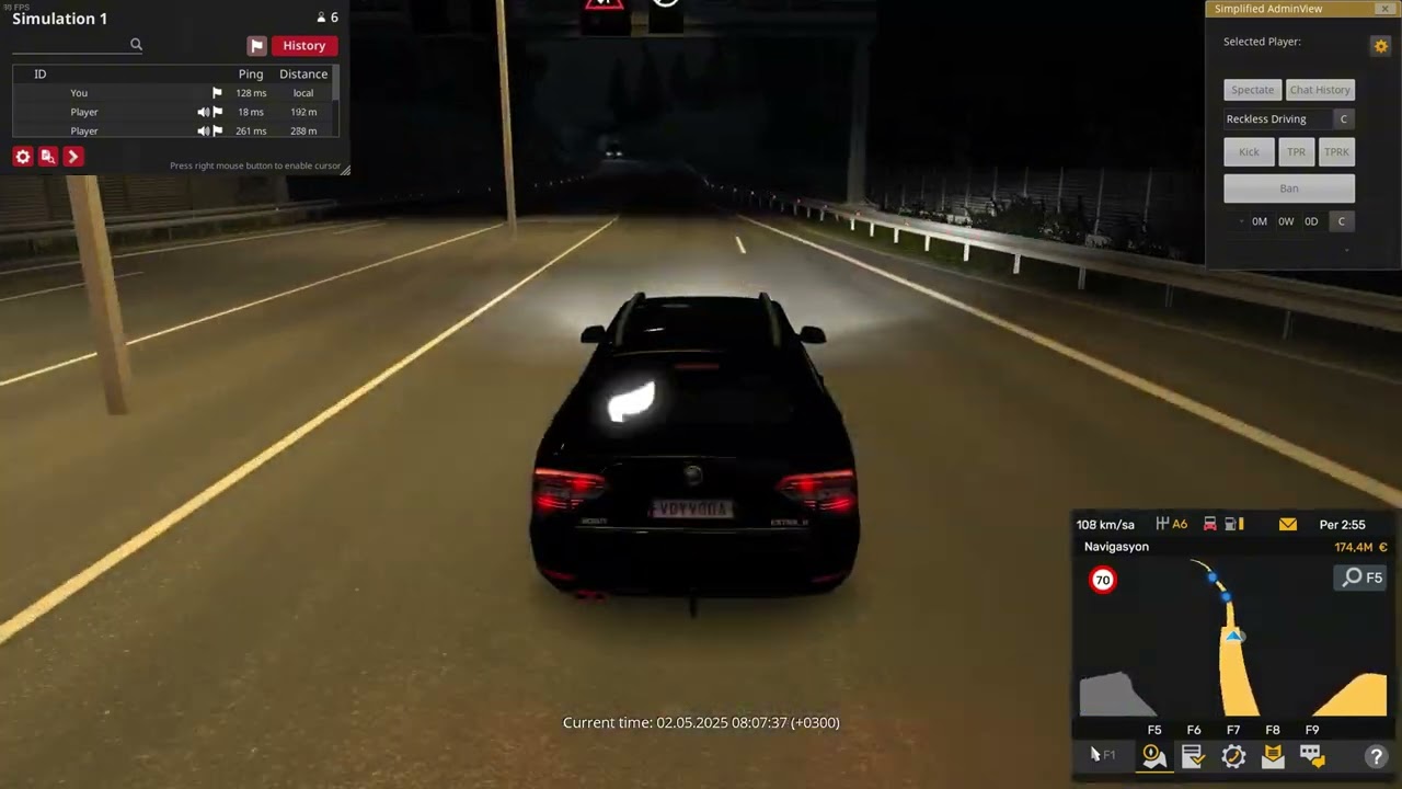 TruckersMP Admin | Devriye ve Oyun Raporları