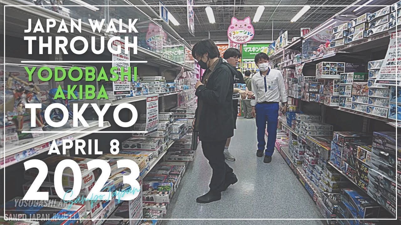 [4K/60p] Yodobashi Camera Akiba Walk, Tokyo (April 8, 2023) | JAPAN WALK THROUGH