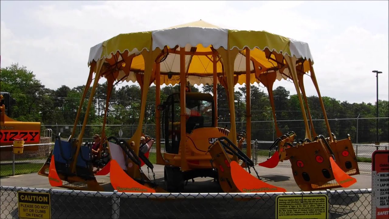 Diggerland USA: Dig A Round / Off Ride POV / May 16, 2015