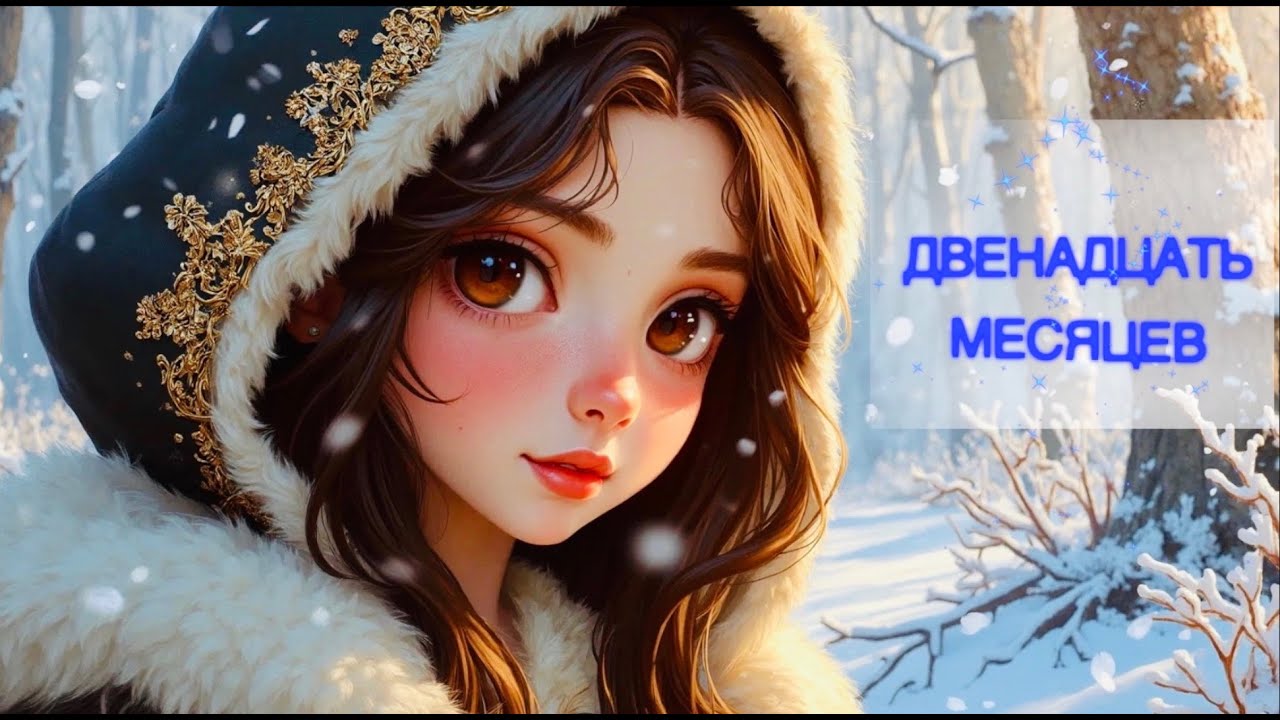 Аудио сказка на ночь «12 месяцев». Skazka.