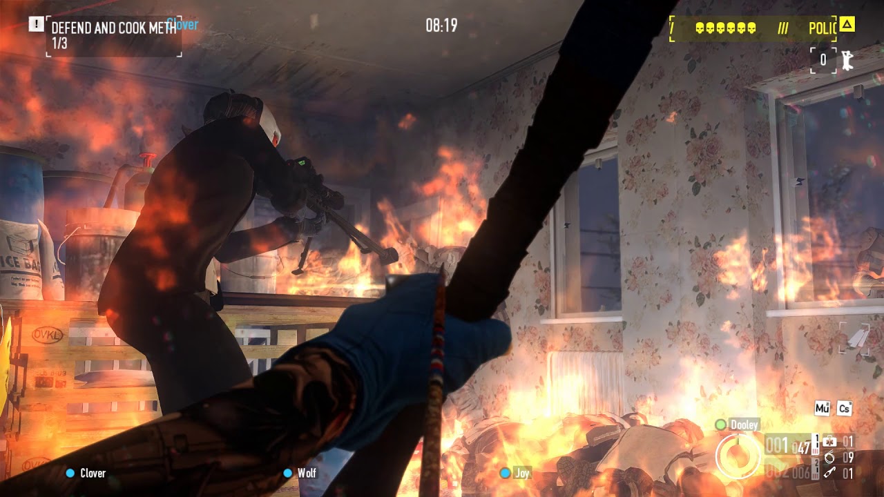 Payday 2 - Rats - SOLO with IA Death sentence ONE DOWN.