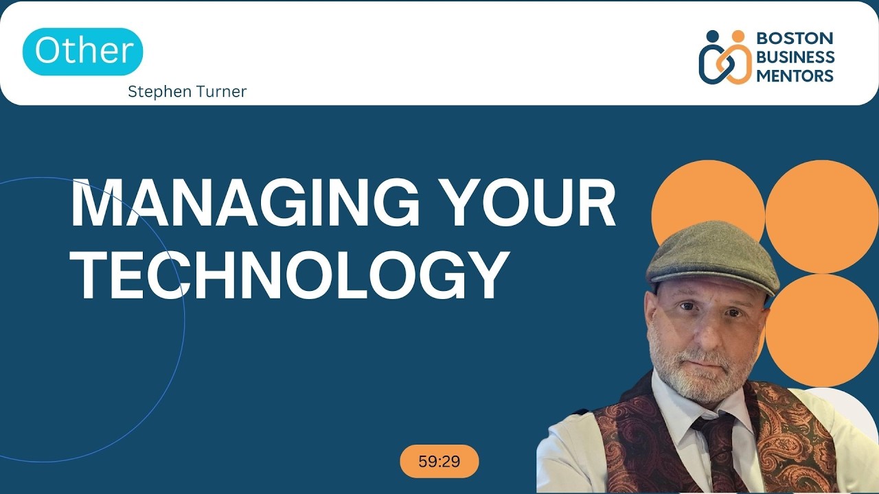Managing Your Technology? - Instead Let It Manage You