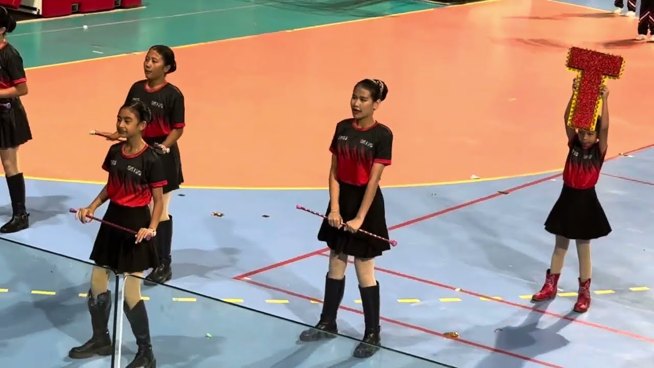 Ate Ishi as Majorette | TPGS Foundation Day 2024| Drum and Lyre Corps
