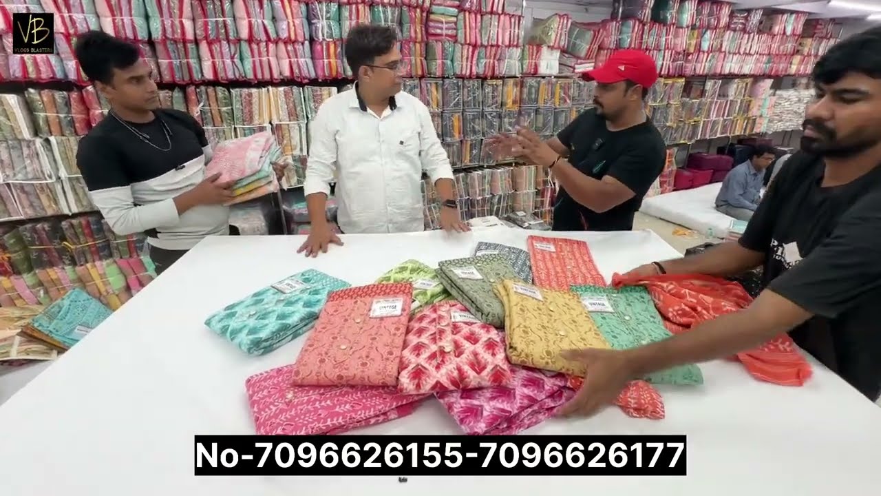 600 वाले Suit 59 Rs ! 10 सूट सिर्फ 590 Rs में ! Suit Wholesale Manufacturer Surat Maa Ambey Textiles
