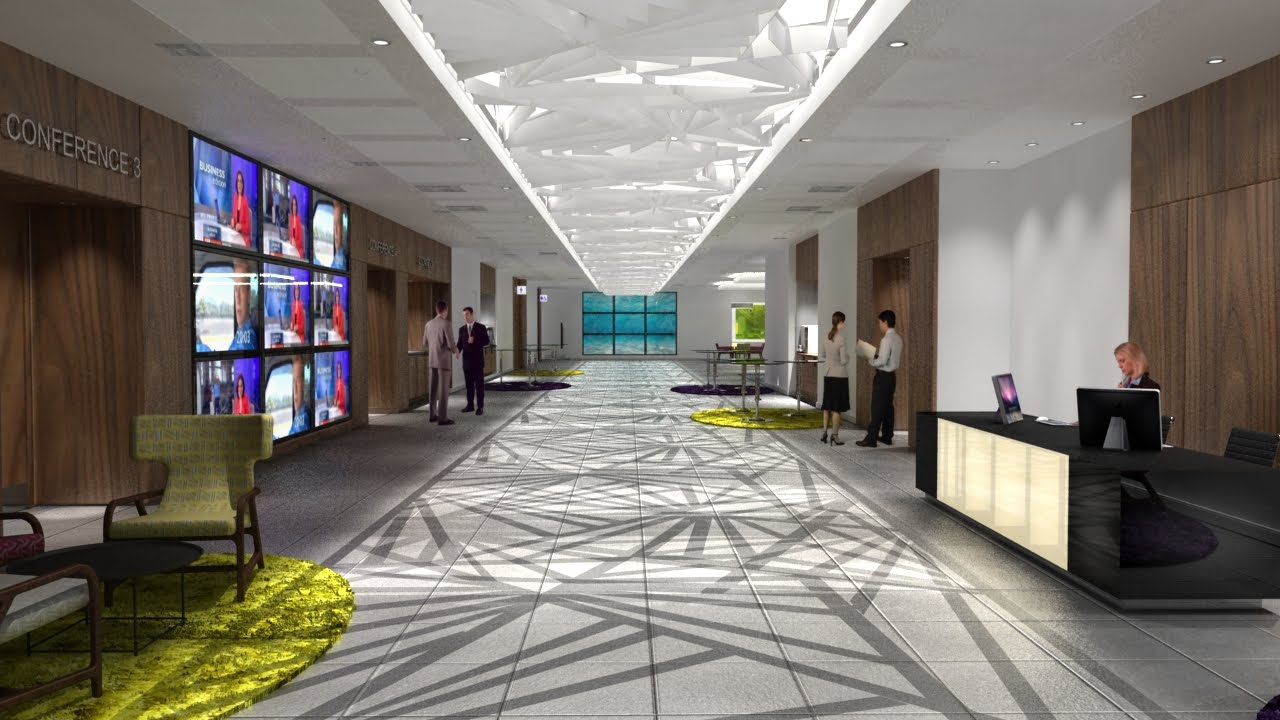 Interior Animation &ndash; ETC Venues London 3D Interior Animation