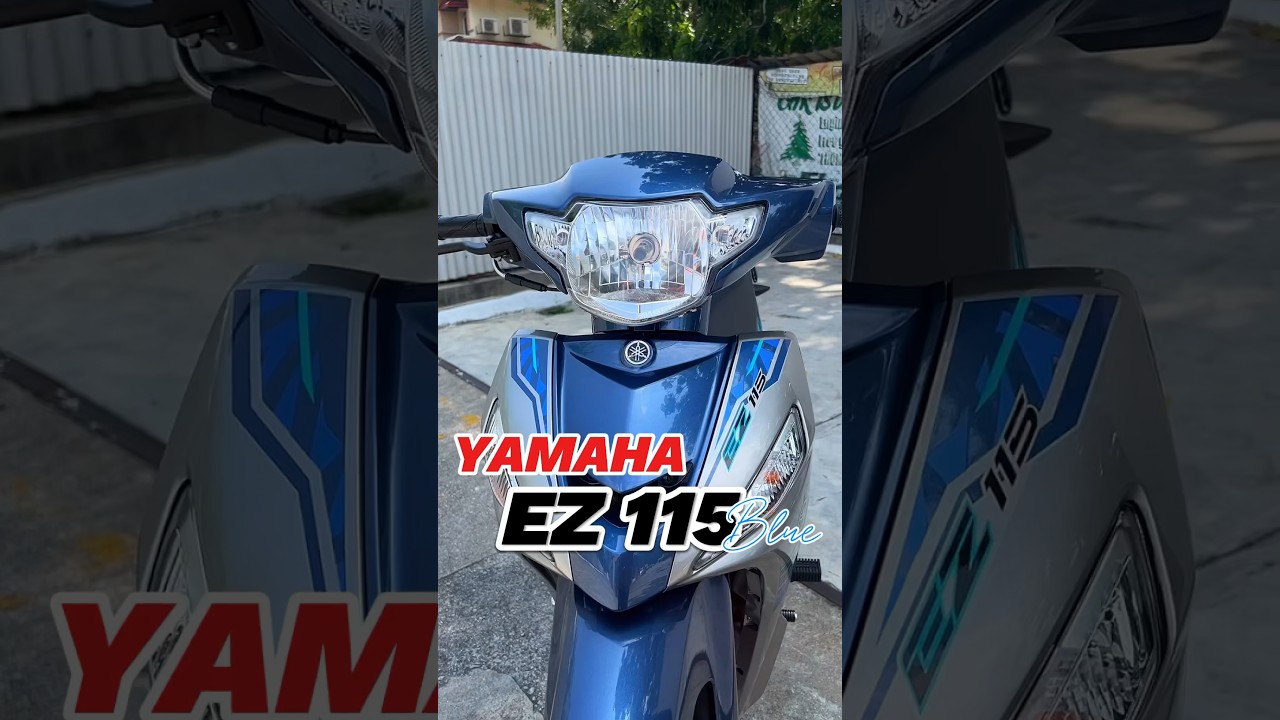 Yamaha EZ115 in Blue 💙🩵 #yamaha #ez115 #fyp #fypシ #darmamotor