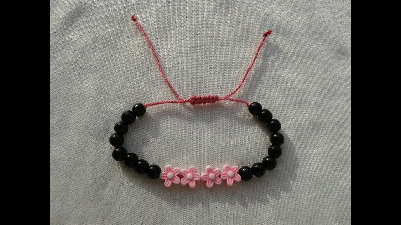 حظاظه بالخرز ومن غير استك عشان تعيش معاكوا😄😄(اساور الصداقة)Diy  bracelet|Diy beads bracelet