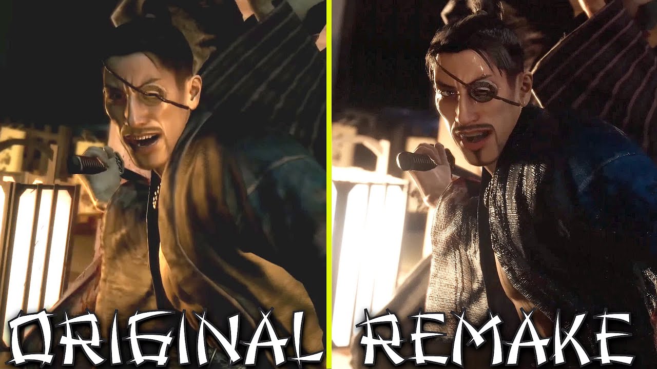Like a Dragon Ishin! Remake vs Original Early Graphics Comparison | Yakuza Ishin Kiwami | 龍が如く 維新！ 極