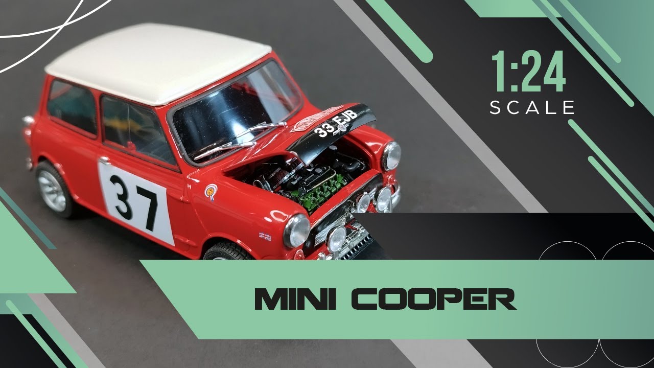 Mini Cooper - Revell -1/24 Scale - Scale Modeling