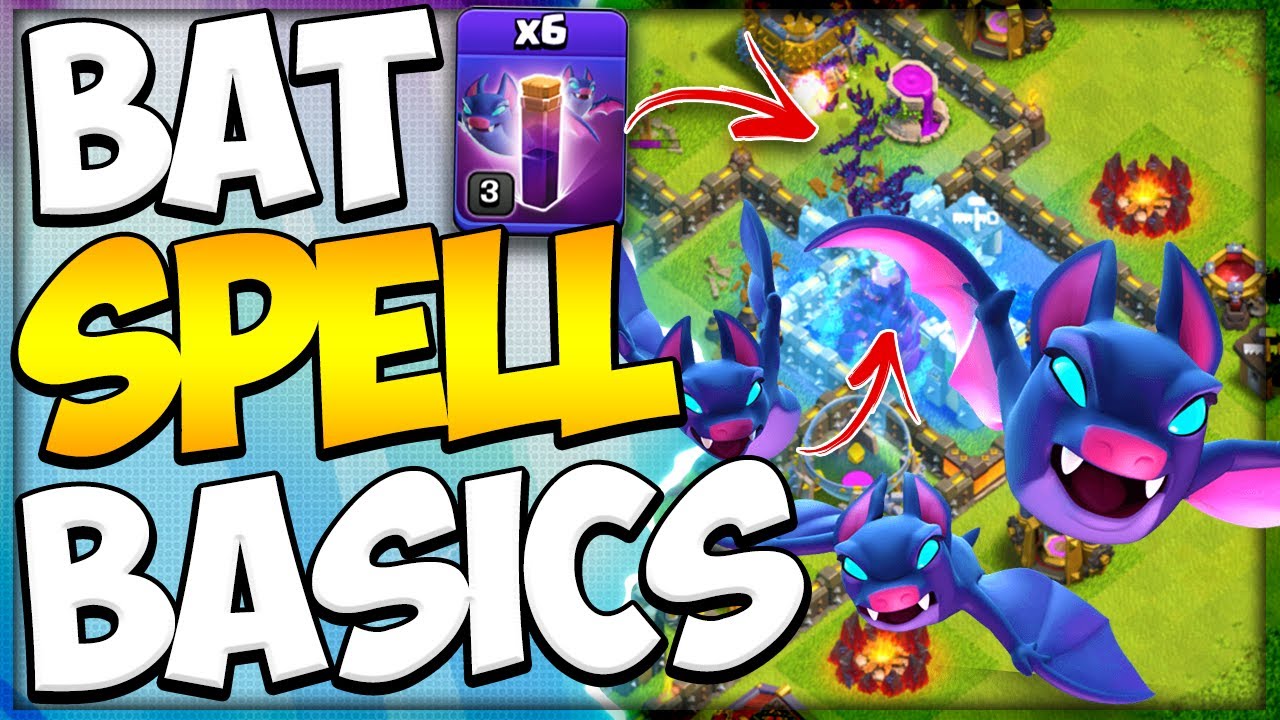 TH10 Bat Spells Are Easy with This Guide! How to Use Bat Spells for Pekka BoBat in Clash of Clans