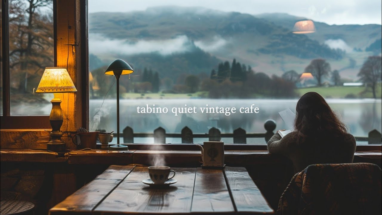 湖水地方 霧の朝カフェ🦢｜Lake District Misty Morning Café Jazz ☕ Soft Female Vocal