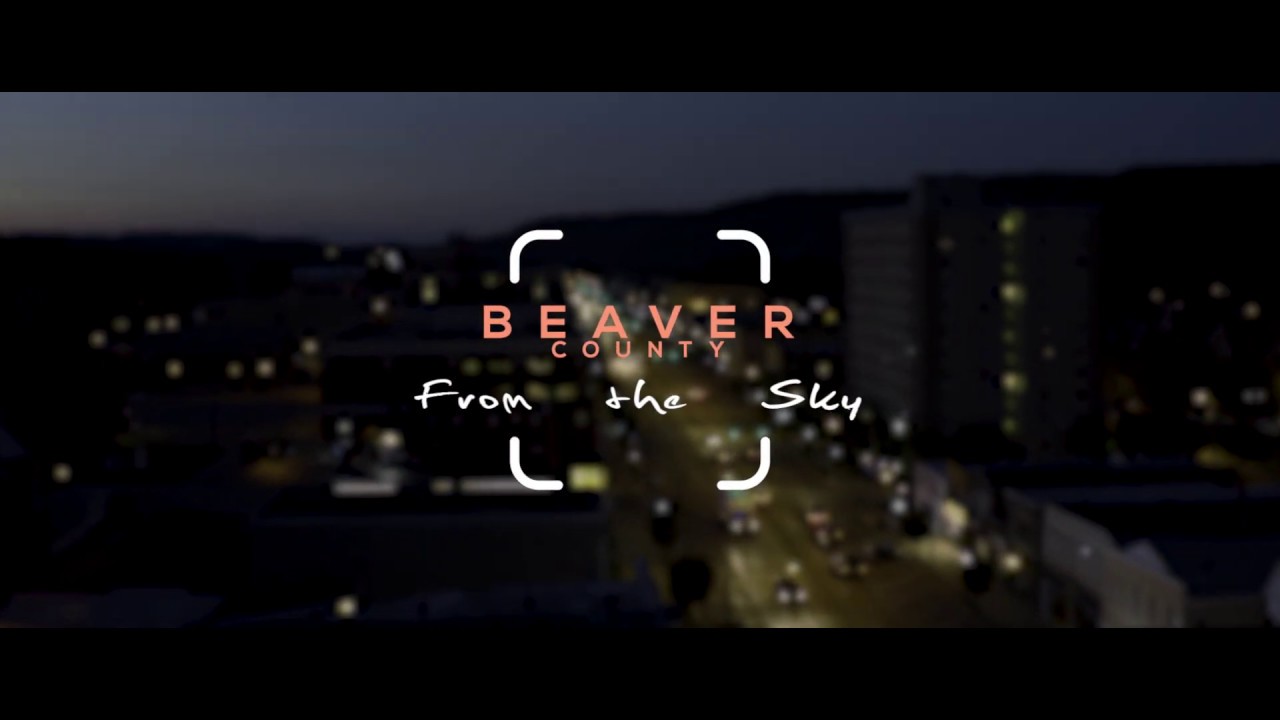 Beaver County: From the Sky #5 (Night Approaches Beaver Falls)