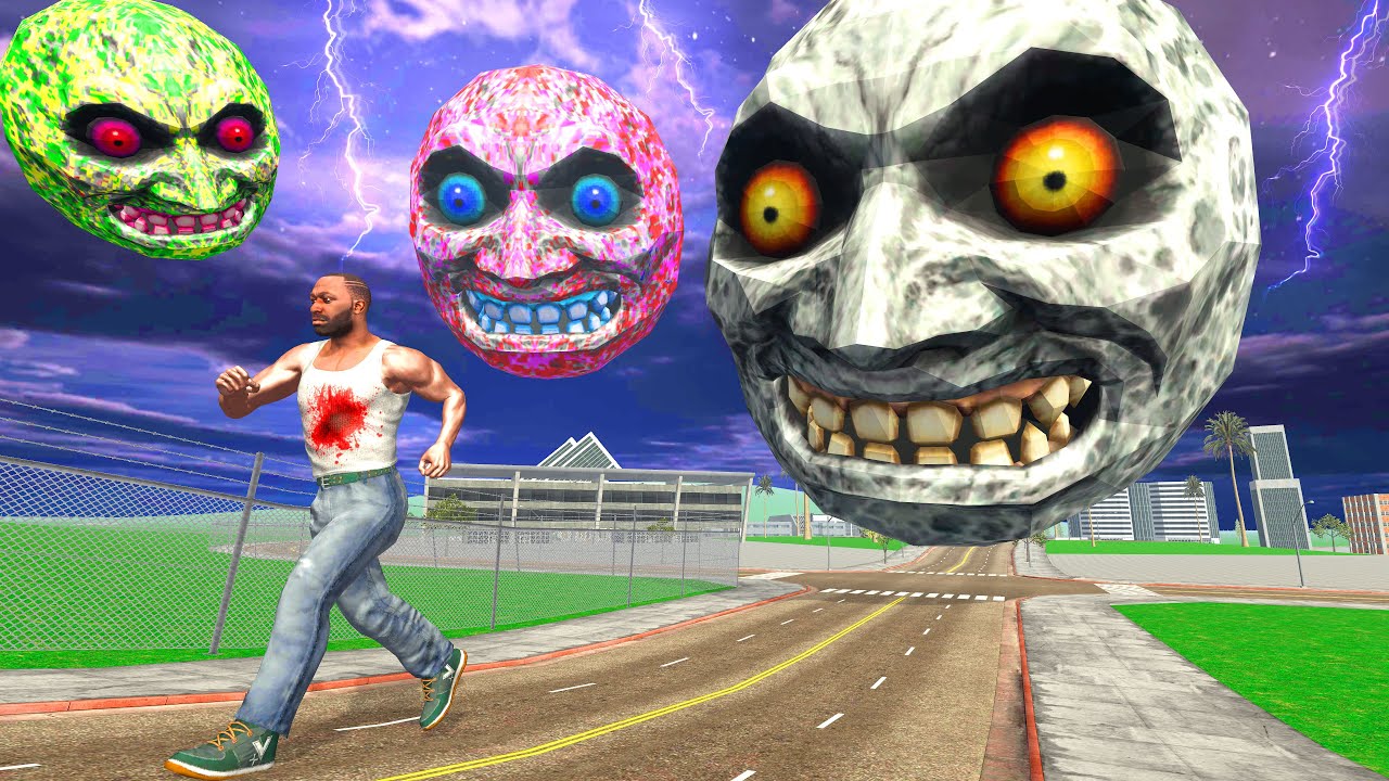 Franklin Found LUNAR MOON in INDIAN BIKE DRIVING 3D