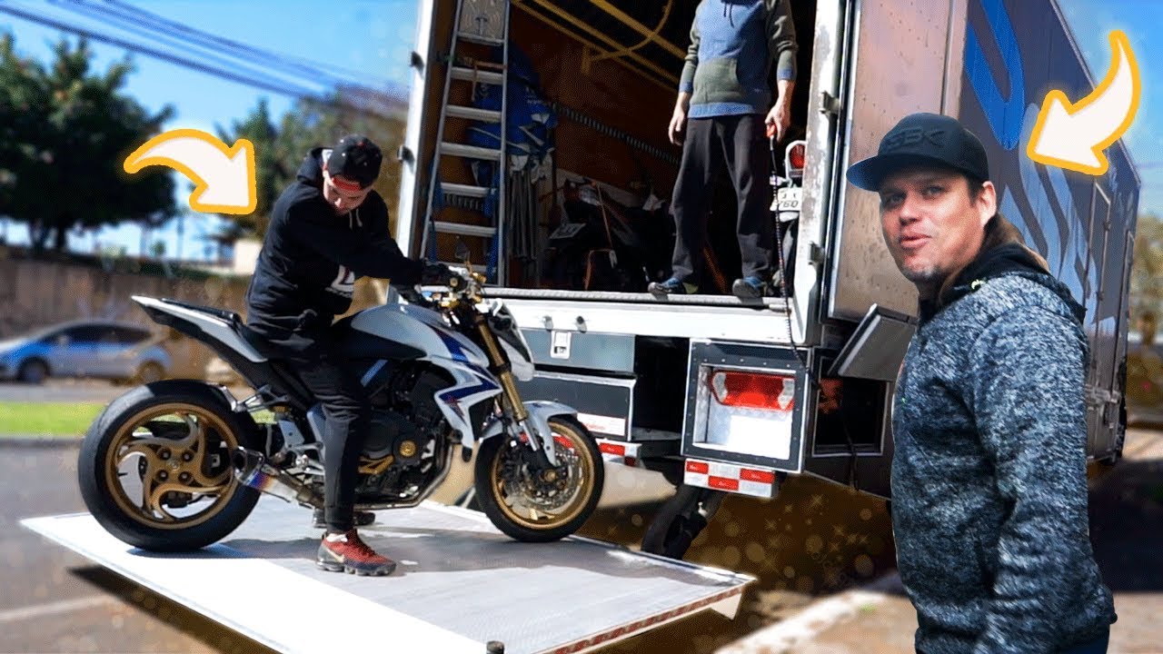 CARREGANDO A CB1000 PARA GOIÂNIA 😍 ‹ Bruno Garcia ›