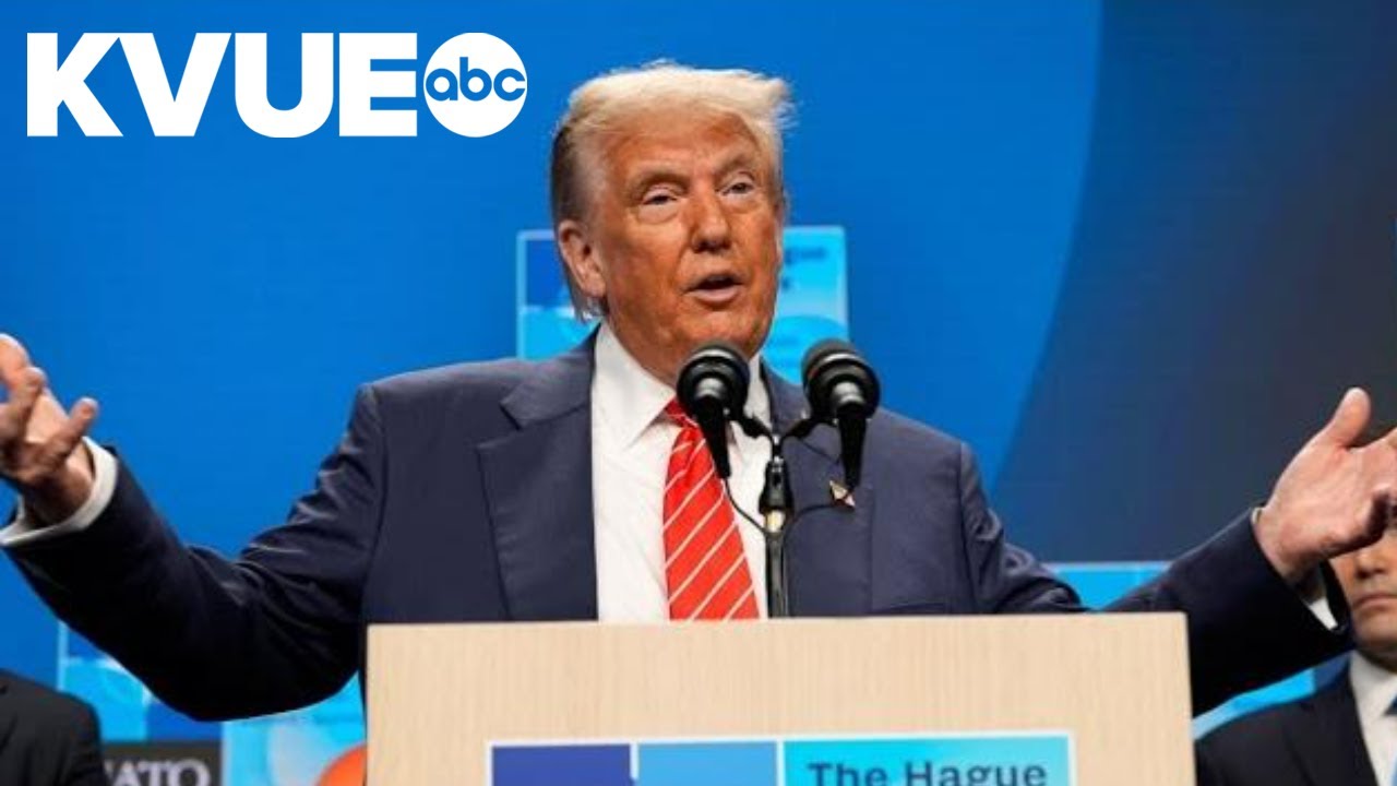 At NATO summit, President Trump touts US attack on Iran's nuclear program