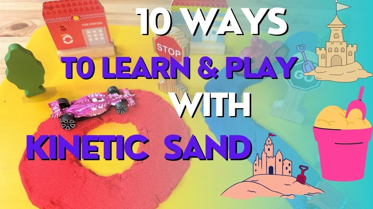 10 Kinetic Sand Ideas | Kinetic Sand Activities for Learning And Play