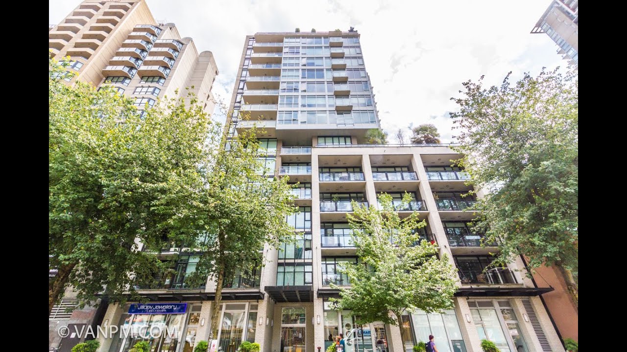 Fully Furnished Downtown Vancouver Chic 2 Bed 2 Bath Condo for Rent - Pure 1503