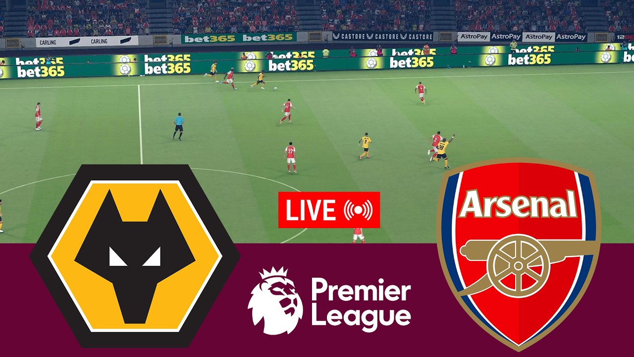 [LIVE] Wolves vs Arsenal Premier League 25/26 Full Match - Video Game Simulation