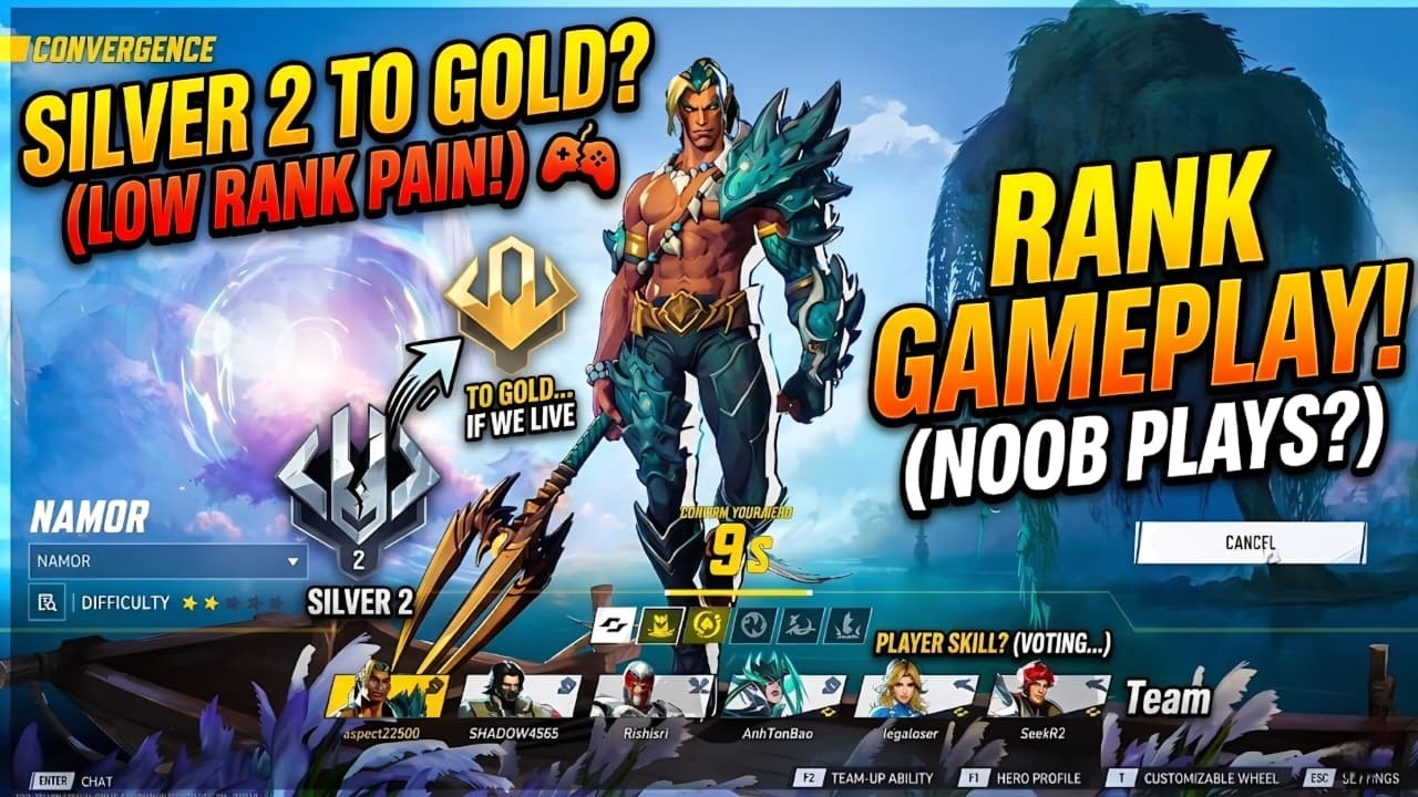HOW DO LOW LEVEL LIKE ME PLAY RANKED? [MARVEL RIVALS] | SEASON 6.5