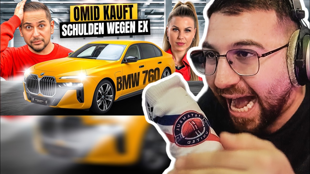 MERT GEHT CRASH OUT! (mit Sabber) 😤🤣 MertAbi reagiert auf Omid kauft BMW M760 🔥
