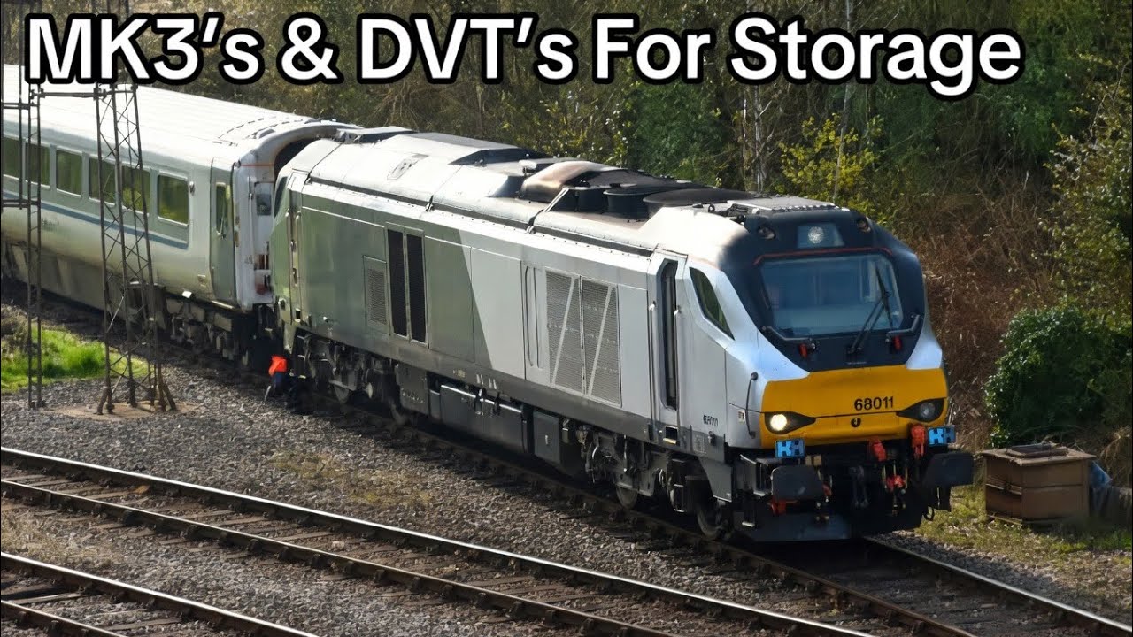 68011 Leads 7 MK3s & 3 DVTs &ndash; Chiltern Stock Move from Wembley | Burton Nemesis | 