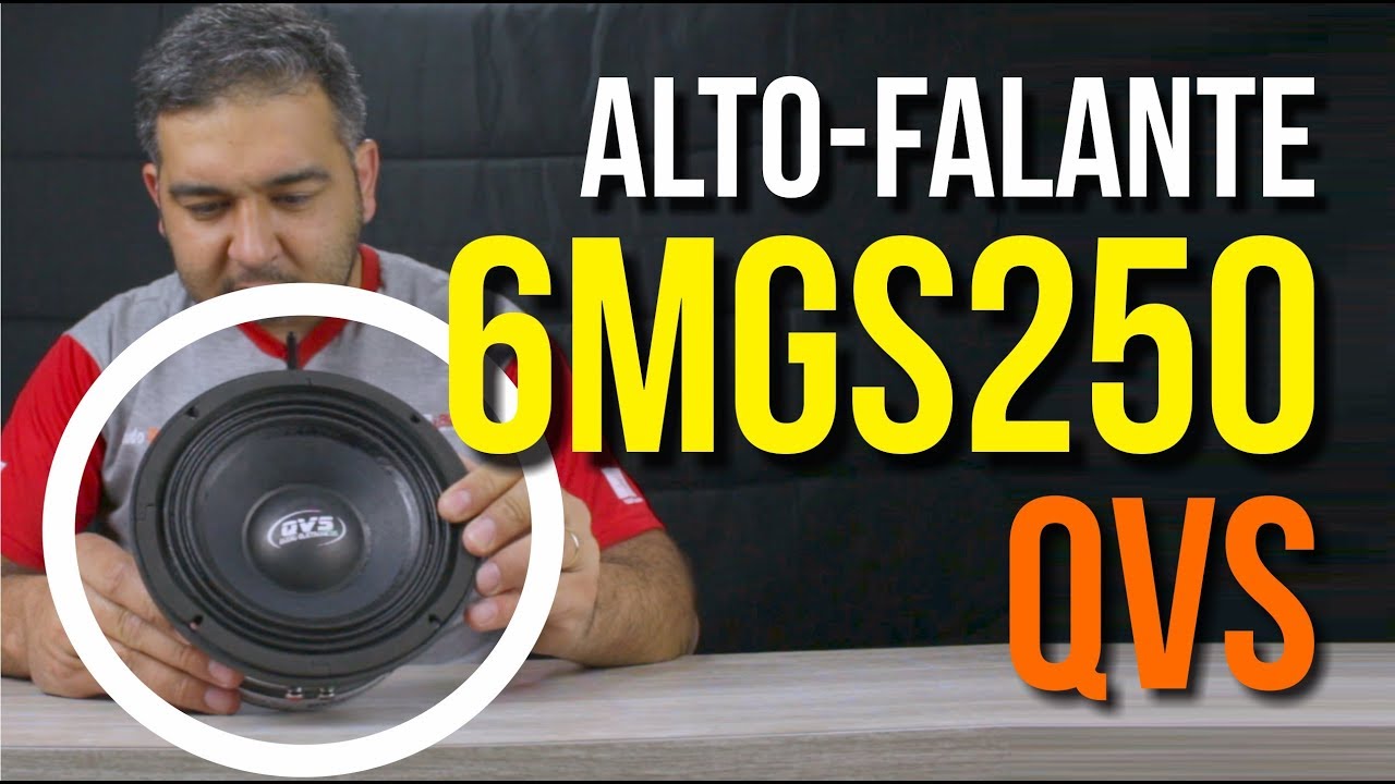 Alto-Falante 6MGS250 da QVS | RenanLopes - UnR#34