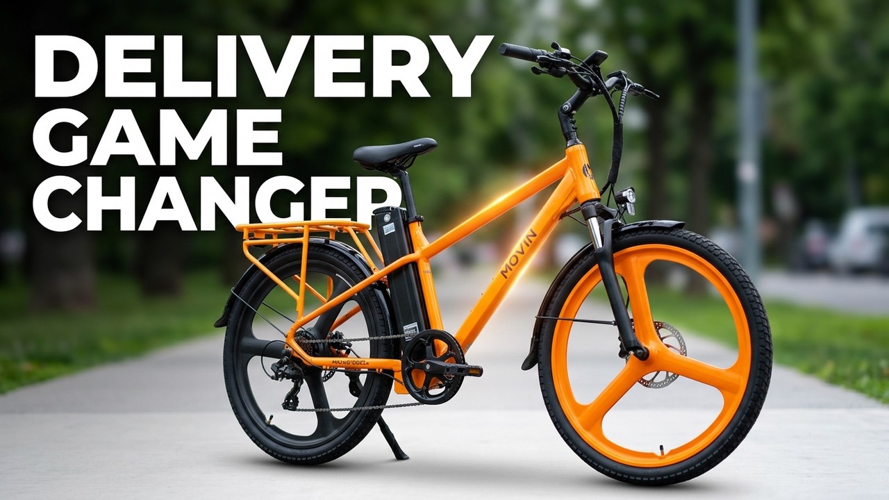 BEST FOOD DELIVERY ELECTRIC BIKE - MOVIN TURBO REVIEW