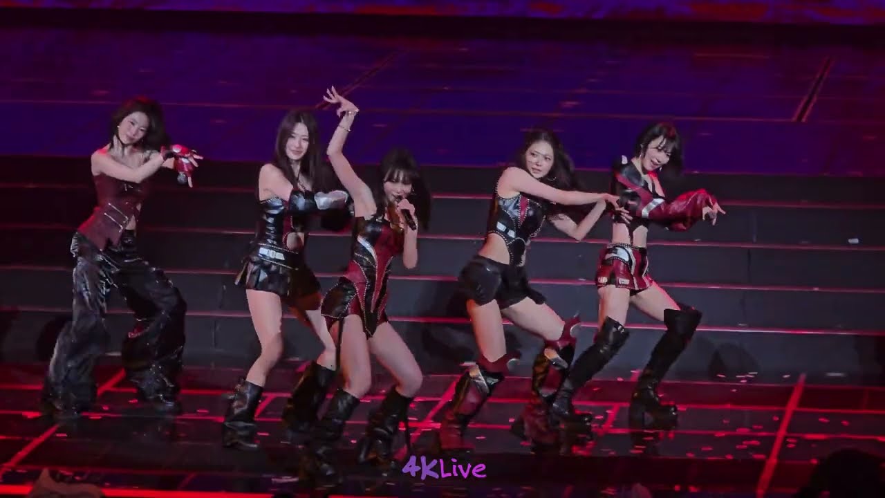 [8K] LE SSERAFIM 르세라핌  FEARLESS + Burn the Bridge + Unforgiven + ANTIFRAGILE. EASY CRAZY HOT Encore
