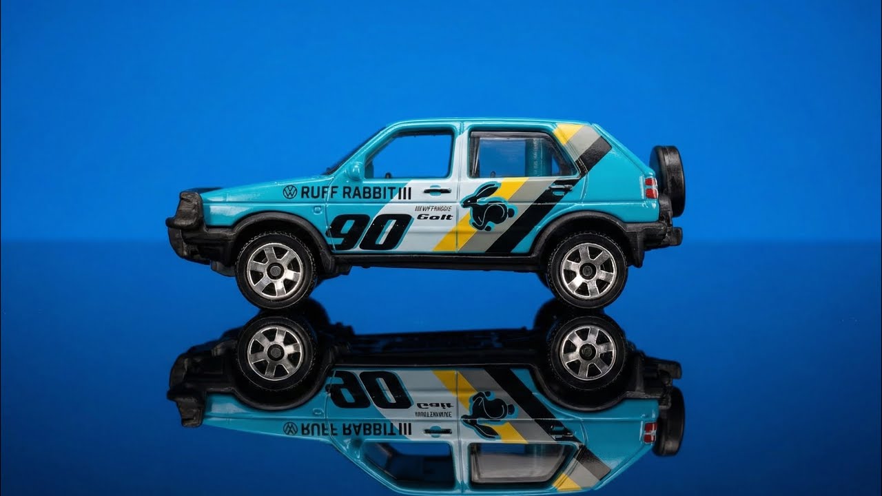[360° VIEW] ’90 Volkswagen Golf Country JBT01 | Matchbox 1:64
