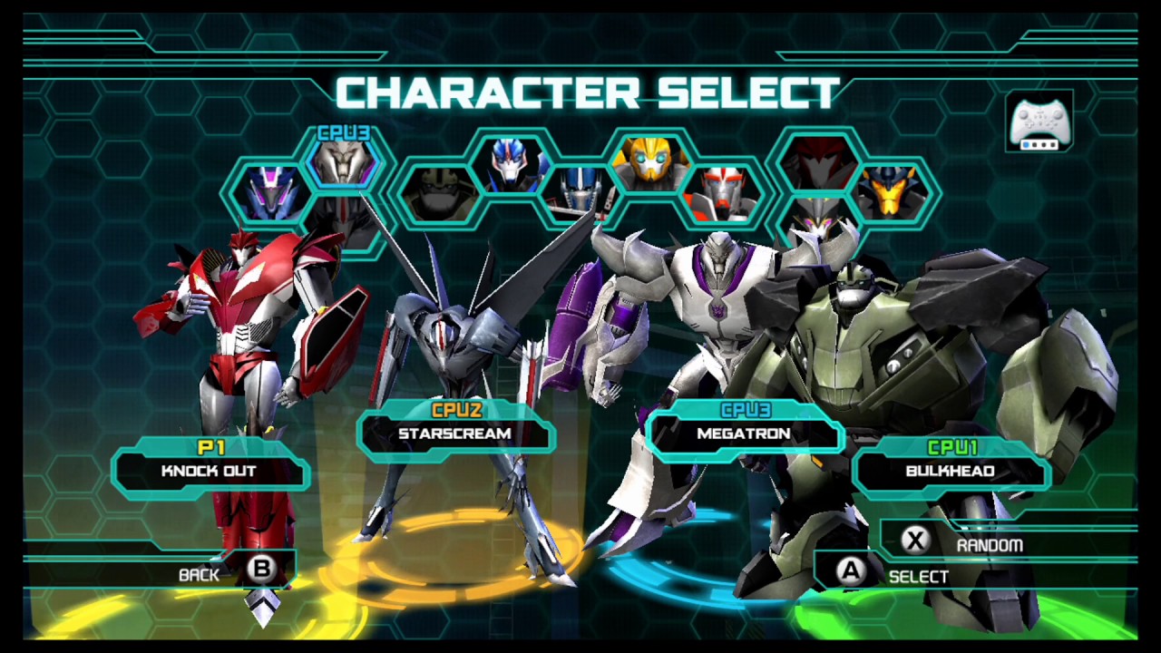 Transformers Prime The Game Wii U Multiplayer part 9