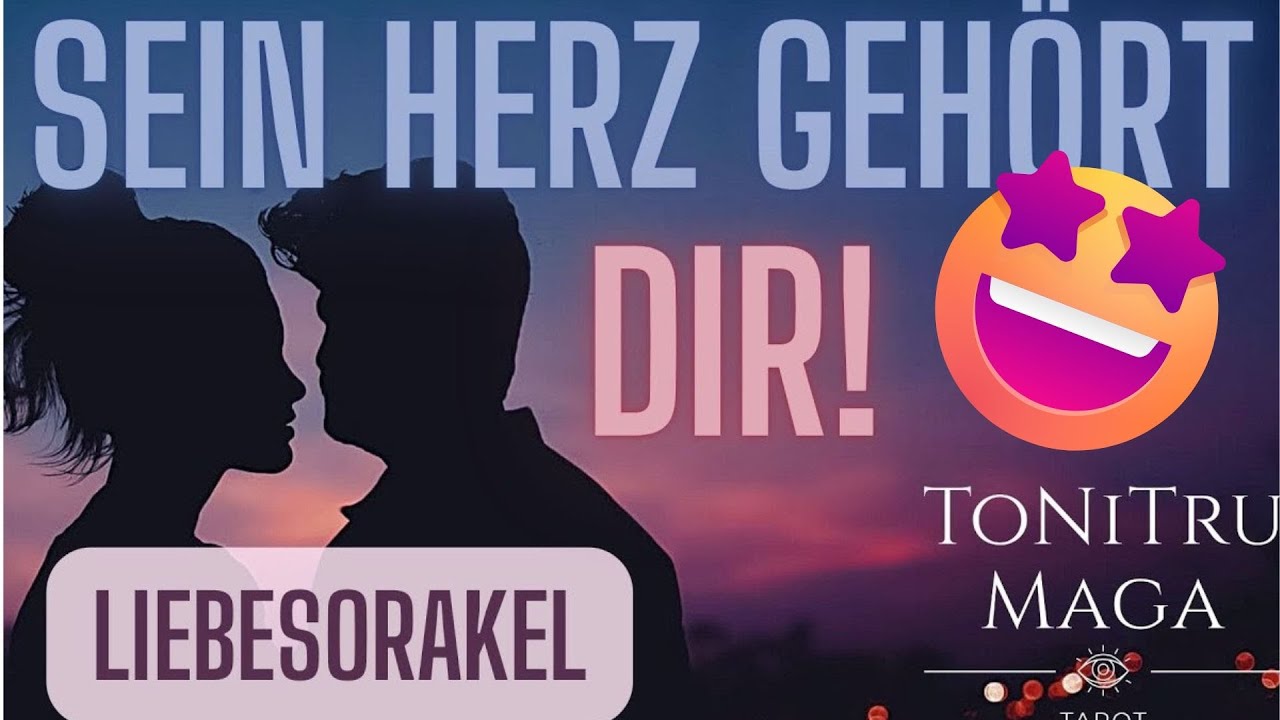 ❣️DU❣️hast sein Herz gestohlen 💘 Er findet bei dir Frieden inmitten seines Sturms…
