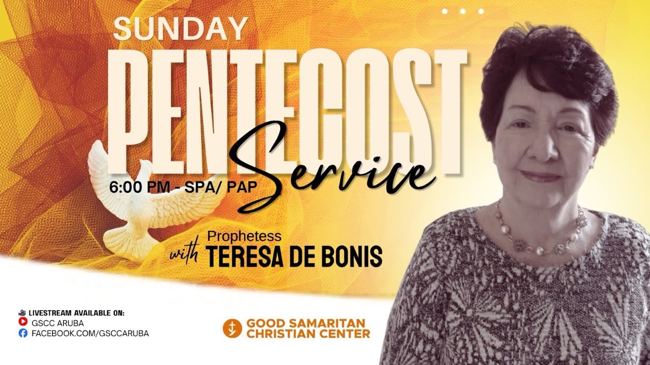 Pentecost sunday at GSCC | Profeta Teresa de Bonis