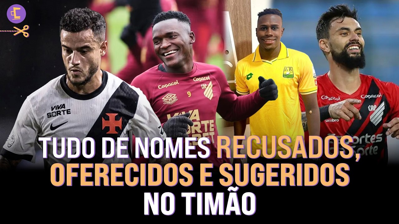 De Coutinho e Viveros a Mastriani e Cuesta: Samir explica nomes especulados no Corinthians