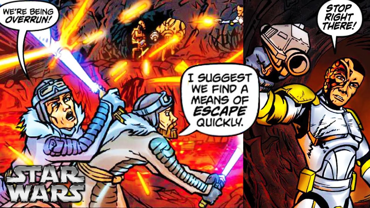 The Clone Trooper Who Had His Face SCORCHED By Lava - Star Wars