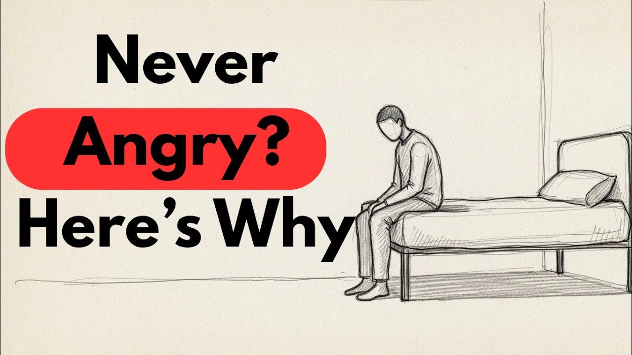 The Hidden Cost of Never Getting Angry #motivation #selfidentity #psychology #selfawareness 