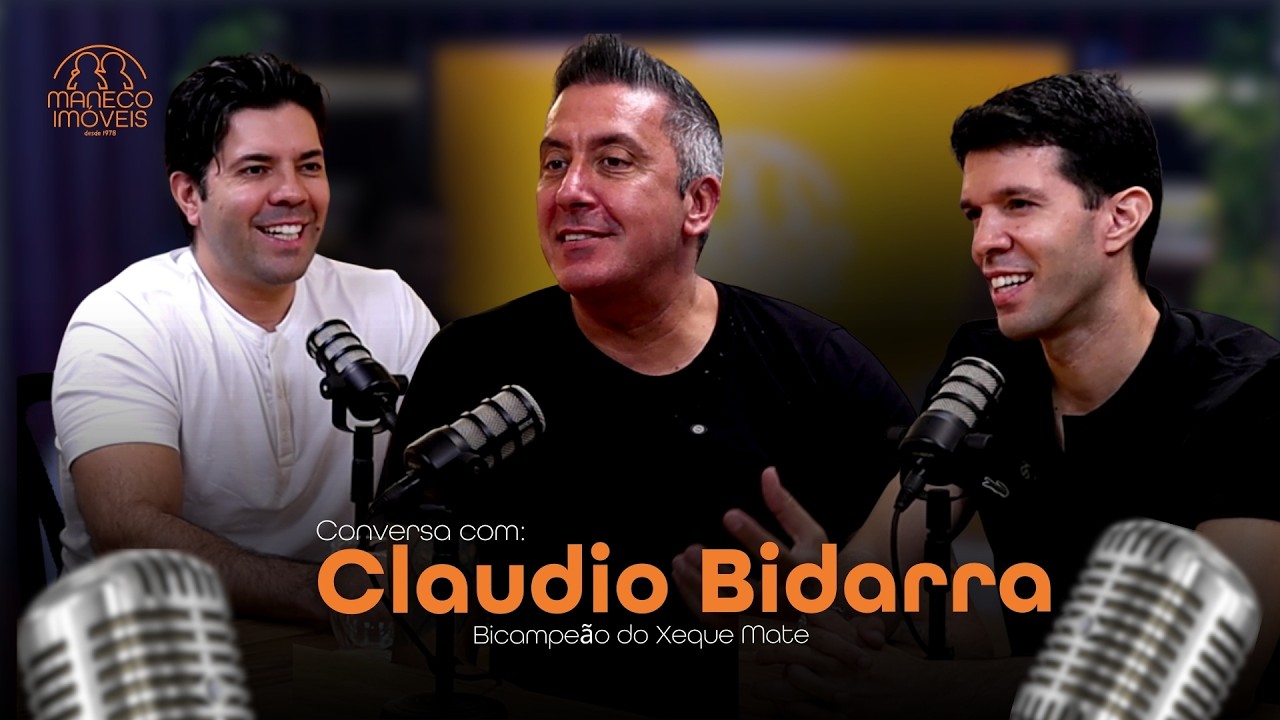 🎙️ ManecoCast com Claudio Bidarra – Bicampeão Xeque Mate