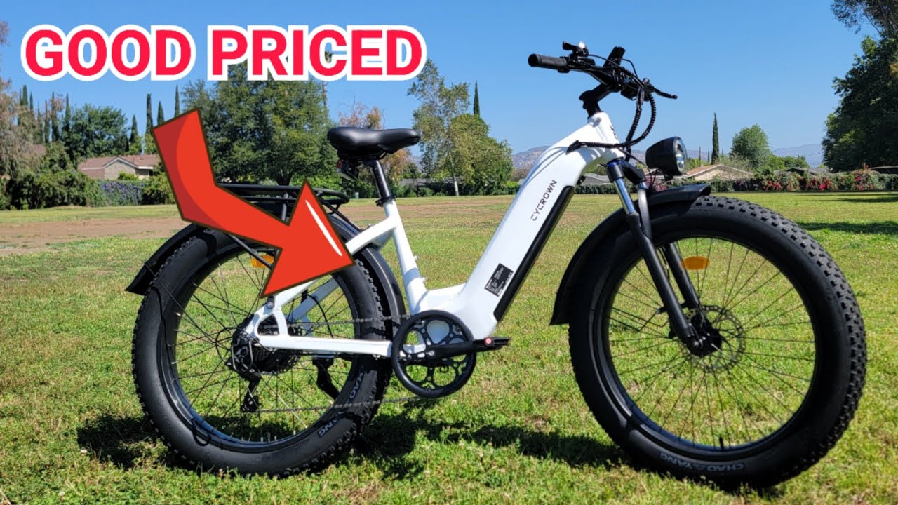 Good Priced! Cycrown Cycverve Fat Tires Electric Bike review