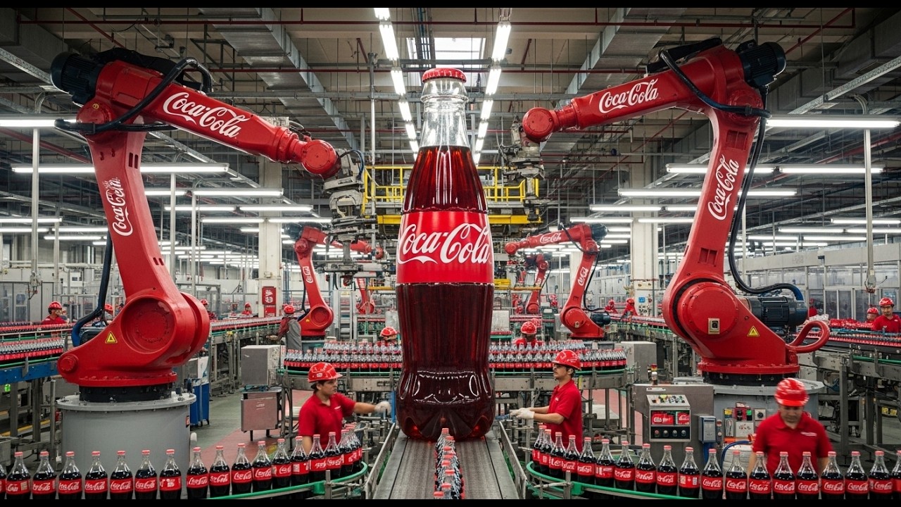 Coca-Cola Production Line | 10,000 Bottles Per Hour! | Nex Process