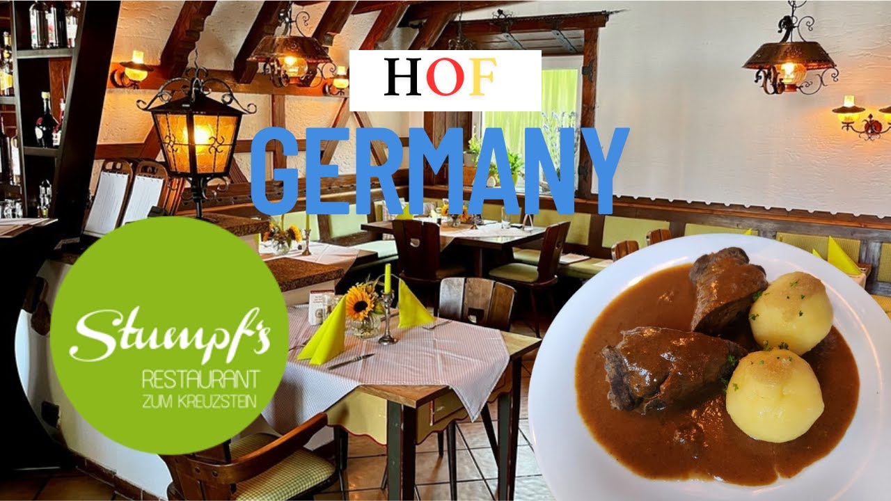 Hof Germany -Stumpf's Restaurant 