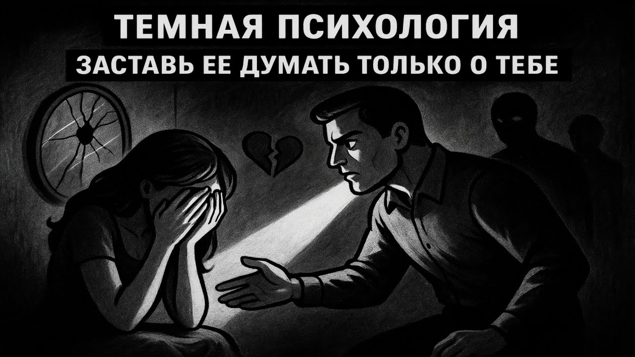 Темная Психология: Заставь ее думать только о тебе