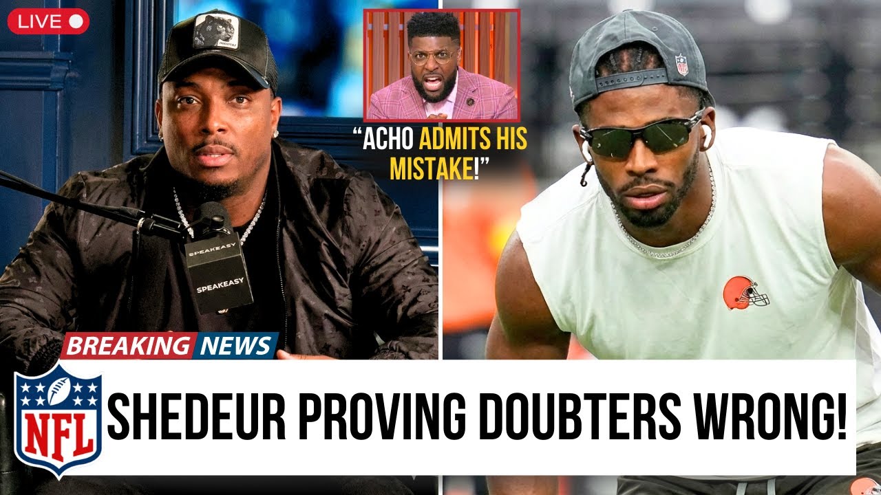 LeSean McCoy HUMBLES Emmanuel Acho And Make Him ADMITS HE WAS DEAD WRONG About Shedeur Sanders