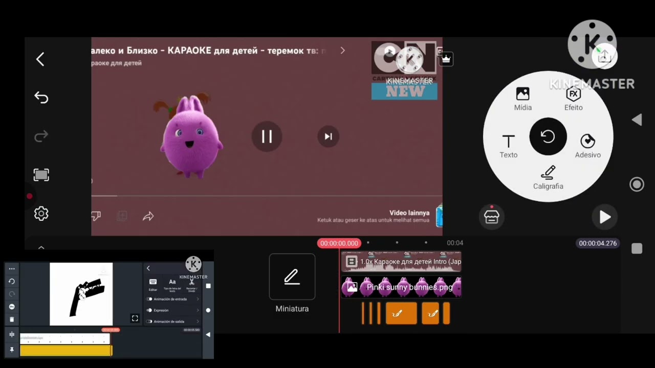 Kapaoke sunny bunnies speedrun kinemaster @SunnyBunnies