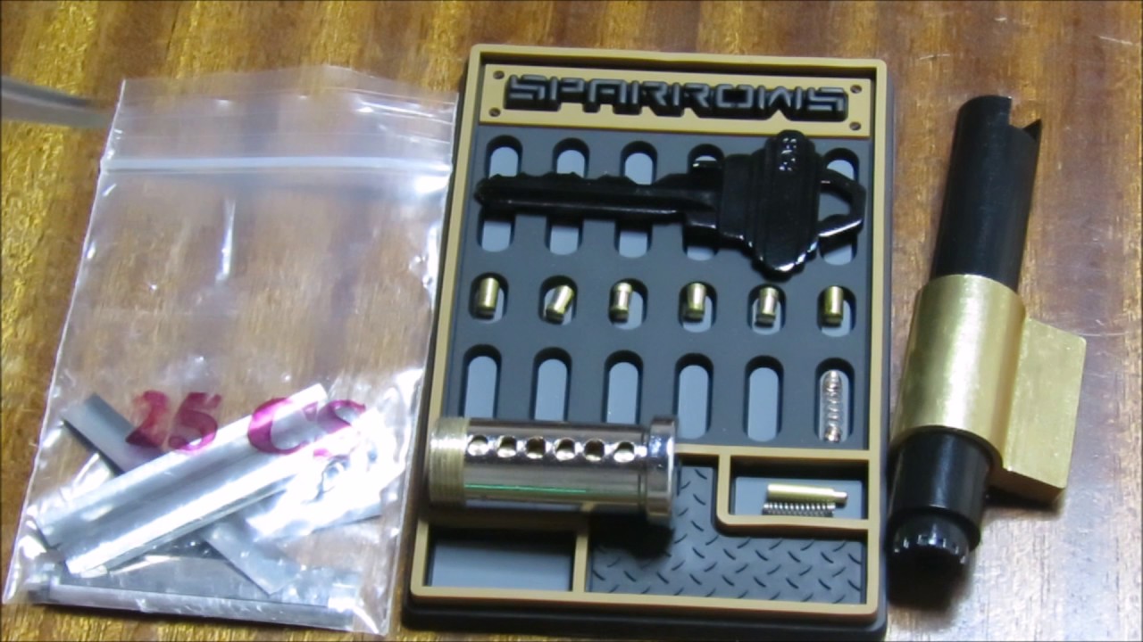 [88] Review - Sparrows Reload kit - great for learning to pick security pins